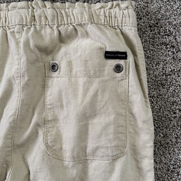 Social Standard by Sanctuary Solstice Linen Blend Pull on Pants Women’s Medium - Picture 7 of 12